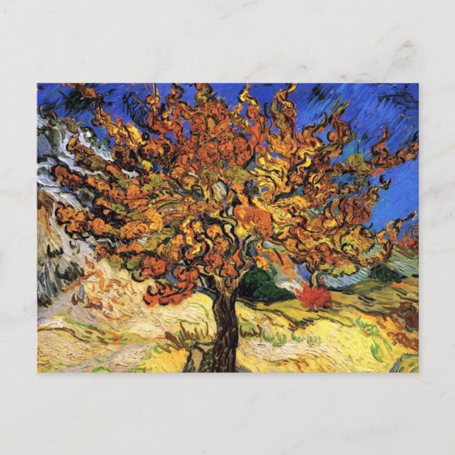 Postal Vincent Van Gogh - El Moral Arte Fino (Anverso)