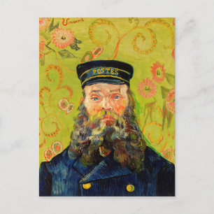 Postal Vincent Van Gogh El Postman Joseph Roulin