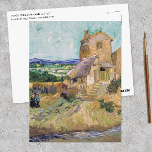 Postal Vincent van Gogh - El viejo molino