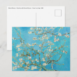 Postal Vincent van Gogh - Flor de Almendro