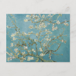 Postal vincent van gogh, flor de almendro
