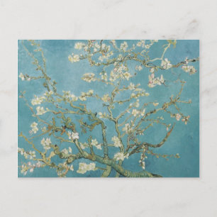 Postal vincent van gogh, flor de almendro