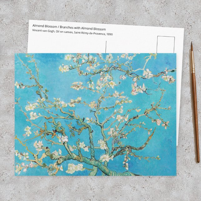 Postal Vincent van Gogh - Flor de Almendro (Subido por el creador)