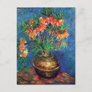 Postal Vincent Van Gogh - Fritillaries en un jarrón de co