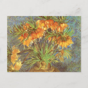 Postal Vincent van Gogh - Fritillaries en una vesícula de