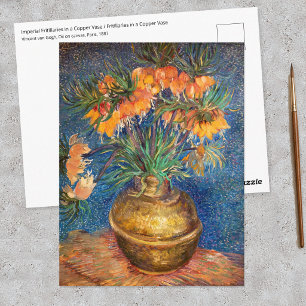 Postal Vincent van Gogh - Fritillas Imperiales