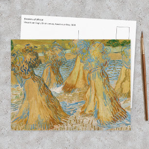 Postal Vincent van Gogh - Gavillas de Trigo