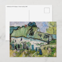 Vincent van Gogh - Granja con Dos Figuras