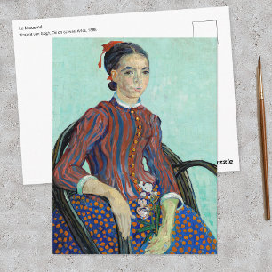 Postal Vincent van Gogh - La Mousme