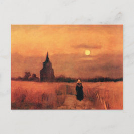 Postal Vincent Van Gogh - La Torre Vieja En Los Campos