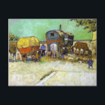 Postal vincent van gogh - las caravanas - campo gitano ce<br><div class="desc">vincent van gogh - caravanas - campamento gitano cerca de arles</div>