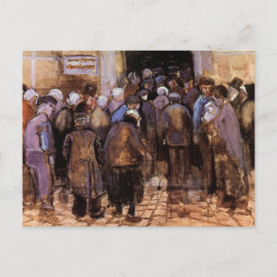 Postal Vincent Van Gogh - Los Pobres Y El Dinero - Arte F