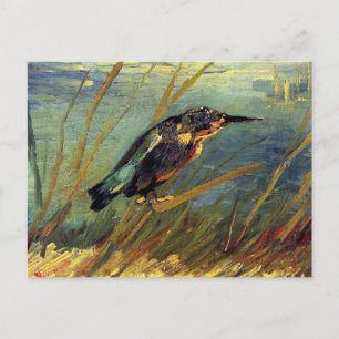 Postal Vincent Van Gogh - Martín Pescador - Arte Amante d