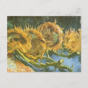 Postal Vincent van Gogh - Naturaleza muerta: Cuatro giras