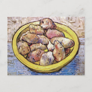 Postal Vincent Van Gogh - Naturaleza Muerta Patatas Arte 