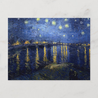 Postal Vincent van Gogh - Noche Starry