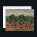Postal Vincent van Gogh - Olive Grove<br><div class="desc">Olive Grove - Vincent van Gogh,  1889,  Saint-Remy</div>