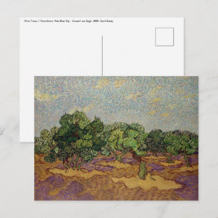Postal Vincent van Gogh - Olivos