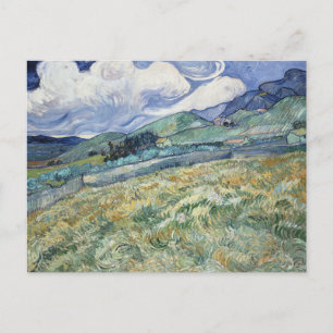 Postal Vincent Van Gogh, Paisaje desde Saint-Remy