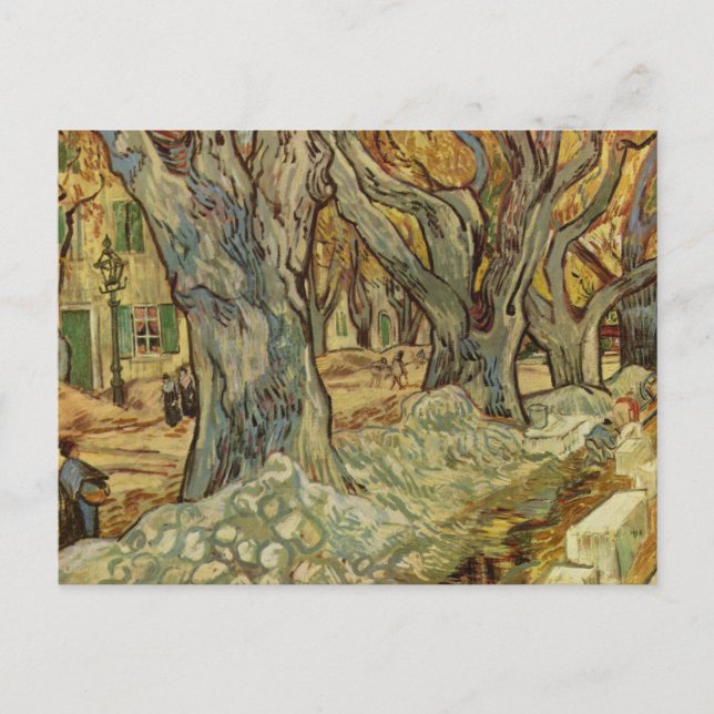 Postal Vincent Van Gogh - Paisajes (Anverso)