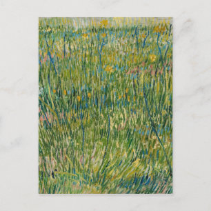 Postal Vincent van Gogh - Parche de pasto