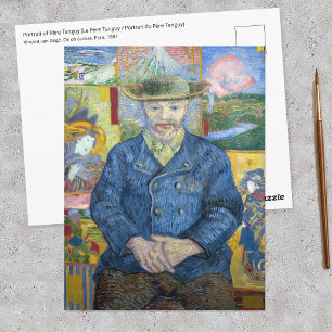 Postal Vincent van Gogh - Retrato de Pere Tanguy