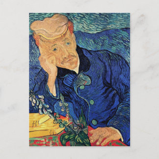 Postal Vincent Van Gogh - Retrato del Doctor Gachet