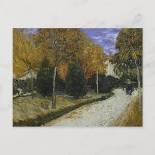 Postal Vincent van Gogh   Ruta en el Parque de Arles, 188