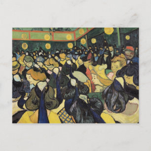 Postal Vincent van Gogh Sala de baile en Arles, 1888