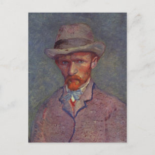Postal Vincent Van Gogh Self Retrait Suit