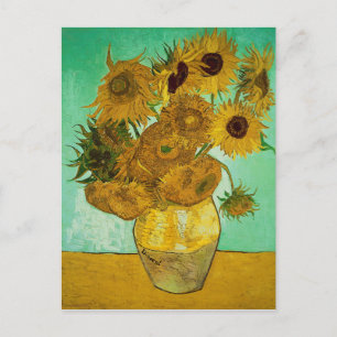 Postal Vincent van Gogh - Sunflowers