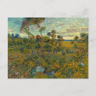 Postal Vincent Van Gogh, Sunset En Montmajour