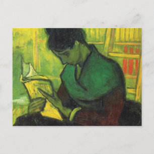 Postal Vincent Van Gogh The Novel Reader 1888