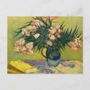 Postal Vincent van Gogh - Todavía la vida con Oleander