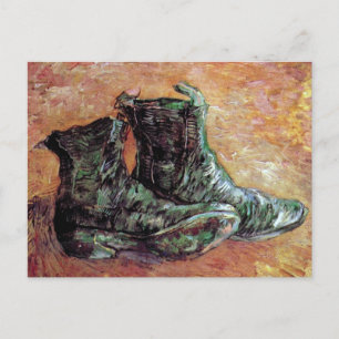 Postal Vincent Van Gogh - Un Par De Zapatos