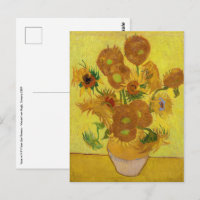 Vincent van Gogh - Vase con quince girasoles