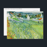 Postal Vincent van Gogh - Viñedos en Auvers<br><div class="desc">Viñedos en Auvers - Vincent van Gogh,  Óleo sobre lienzo,  1890,  Auvers</div>