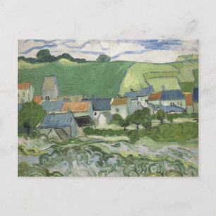 Postal Vincent van Gogh - Vista de Auvers
