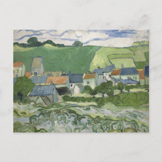 Postal Vincent van Gogh - Vista de Auvers
