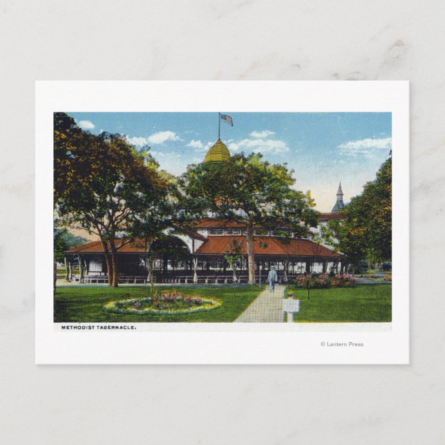 Postal Viñedo de Martha, vista del metodista (Anverso)