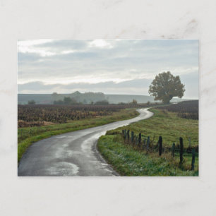 Postal Viñedo en Lantignié, departamento de Rhône