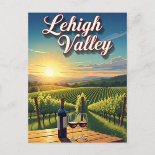 Postal Viñedo en Lehigh Valley Pennsylvania Travel