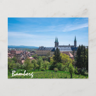 Postal Viñedo y casco antiguo histórico de Bamberg, Alema