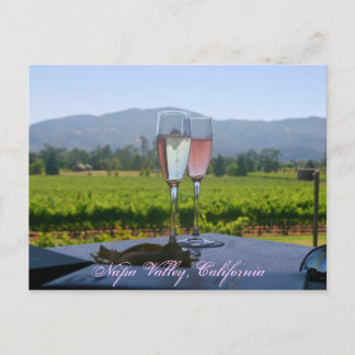 Postal Viñedos del Valle de Napa