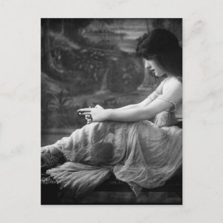 Postal Viñeta 1913 Evelyn Nesbit
