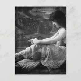 Postal Viñeta 1913 Evelyn Nesbit