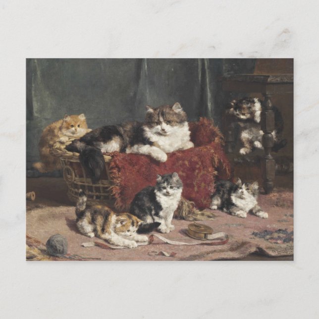 Postal Viñeta Charles Van den Eycken (Anverso)