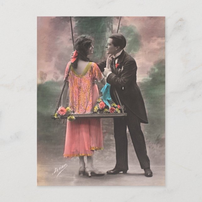 Postal Viñeta de amor (Anverso)