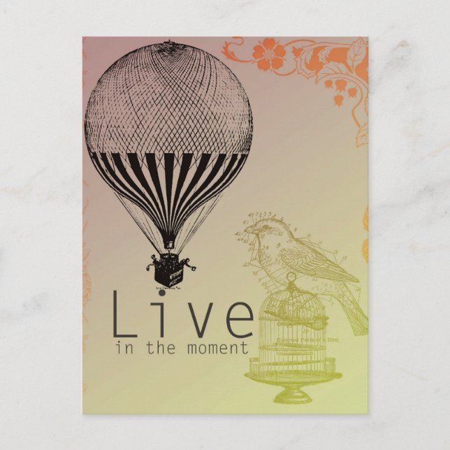 Postal Viñeta en vivo por el momento (Anverso)