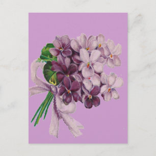 Postal Viñetas Nosegay Bouquet Postcard
